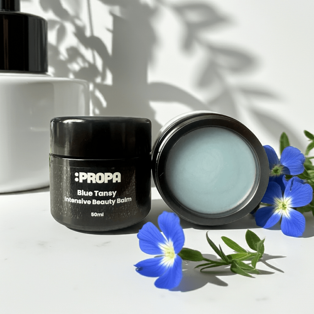 Overnight beauty balm with blue tansy & centella leaf extract - Propa Skincare