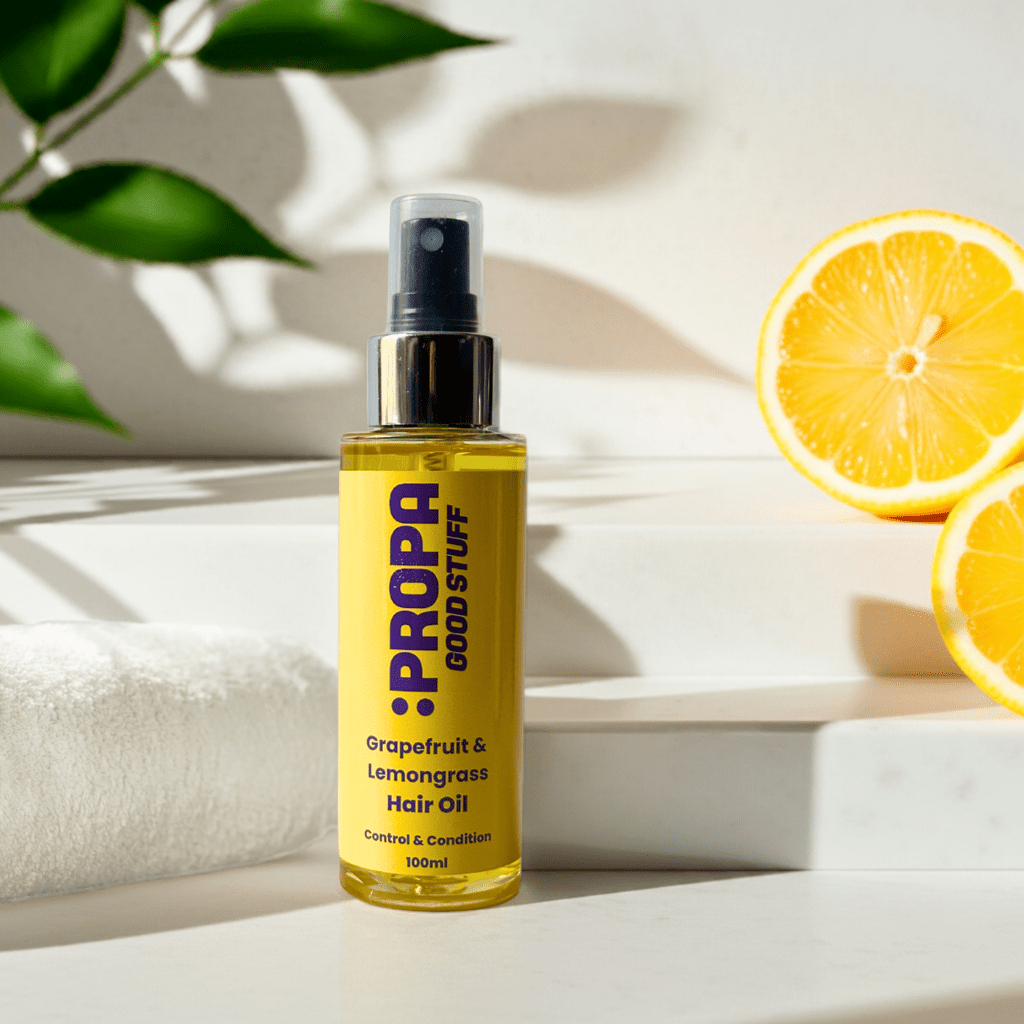 Grapefruit & Lemongrass Hair Oil - Propa Good Stuff