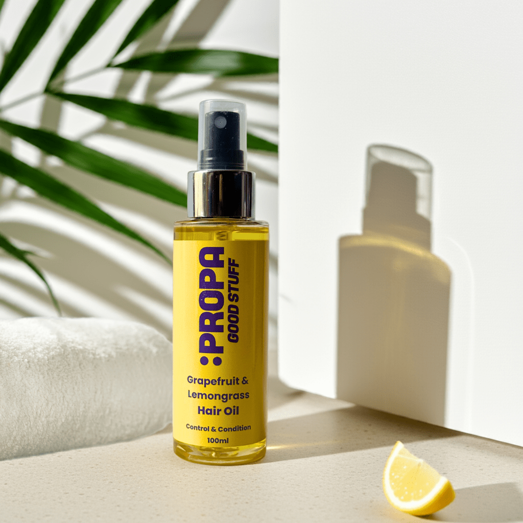 Grapefruit & Lemongrass Hair Oil - Propa Good Stuff