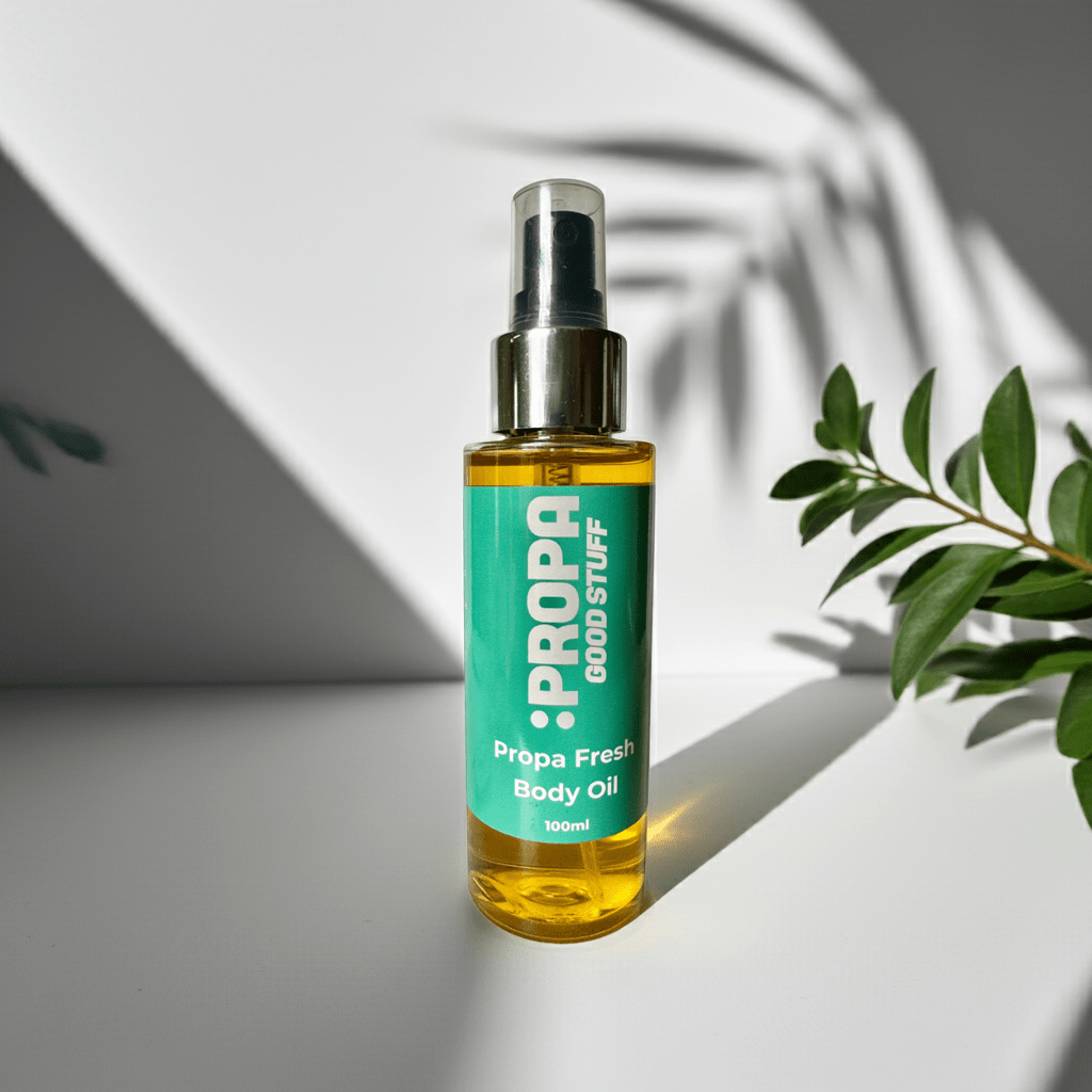 Propa Fresh Body Oil (Amber, Mint, Lemon & Neroli) - Propa Good Stuff