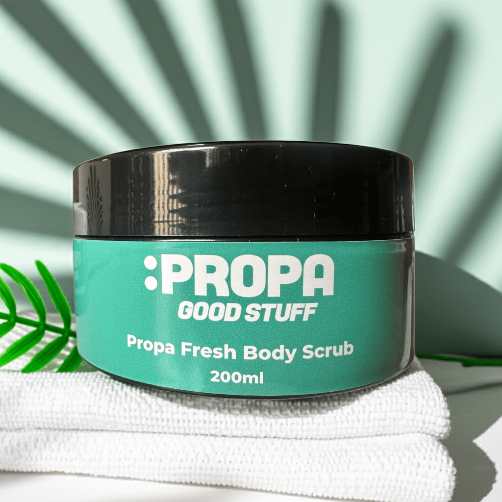 Propa Fresh Body Scrub (Amber, Mint, Lemon & Neroli) - Propa Good Stuff