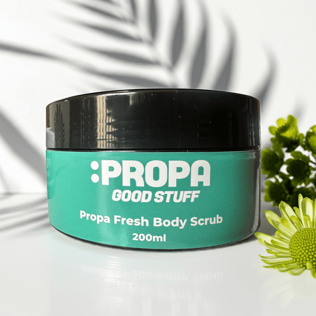 Propa Fresh Body Scrub (Amber, Mint, Lemon & Neroli) - Propa Good Stuff