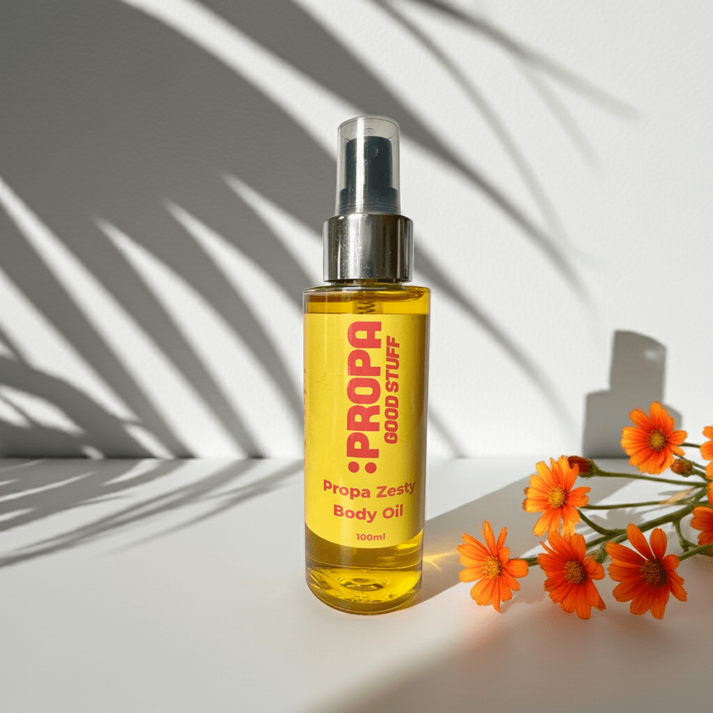 Propa Zesty Body Oil (Grapefruit, Orange & Lemon) - Propa Good Stuff